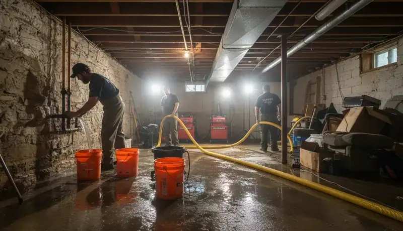 Expert Plumbing Pro - emergency-burst-pipe-repair-for-ivywild-basement-flood