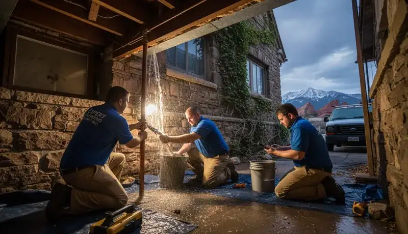 Expert Plumbing Pro - emergency-burst-pipe-repair-for-ivywild-homeowner-in-colorado-springs